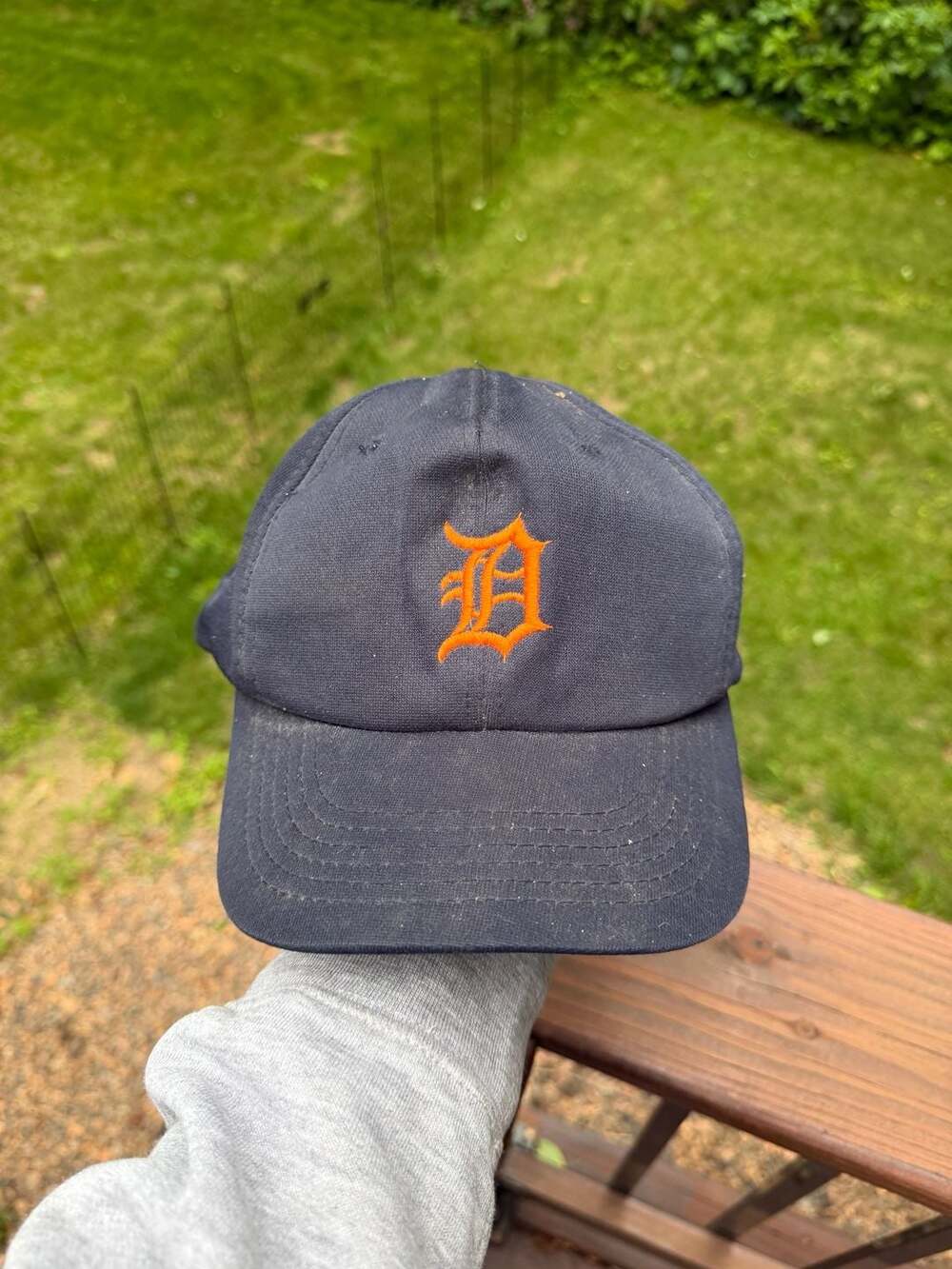 Vintage 1980s Detroit Tigers MLB McDonald's Promotional Snapback Hat